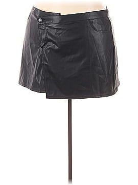 Future Collective Faux Leather Skirt (view 1)
