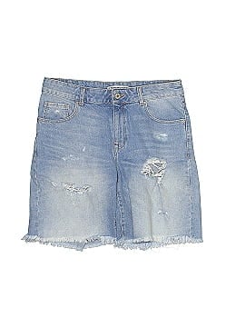 Zara Basic Denim Shorts (view 1)