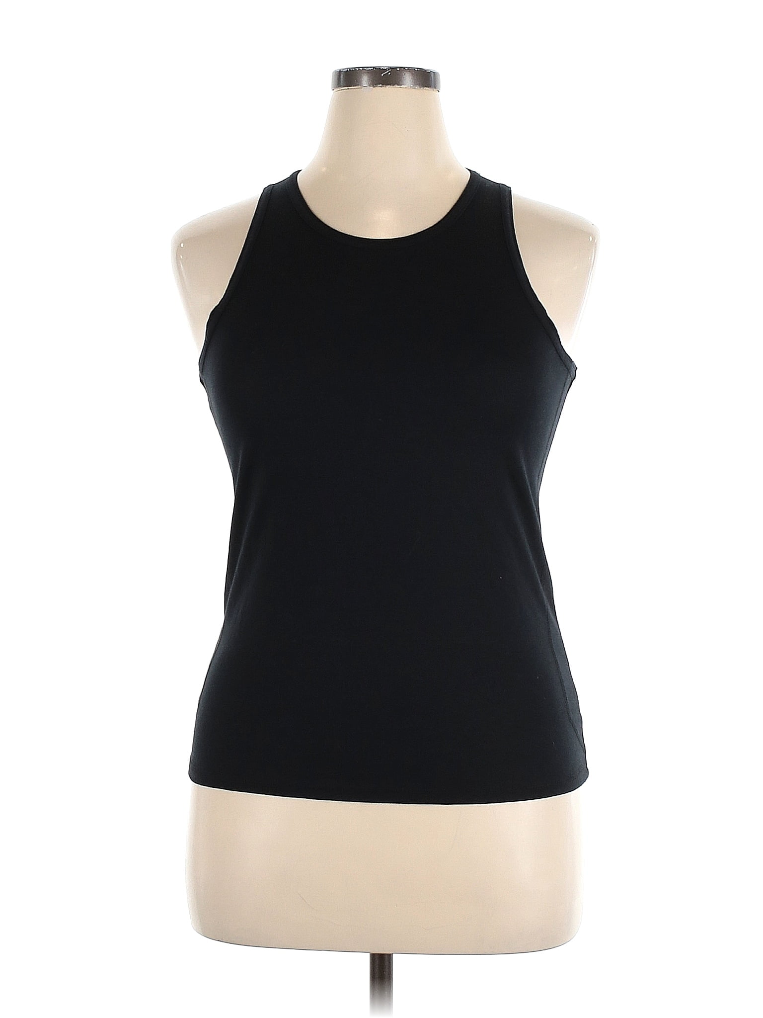 Z by Zella Polka Dots Black Active Tank Size XL - 70% off | ThredUp