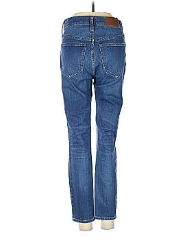 Madewell 9" Mid-Rise Skinny Crop Jeans in Delmar Wash: Eco Edition (view 2)