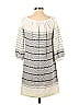 E3 by Etcetera Stripes Gray Casual Dress Size 2 - photo 2
