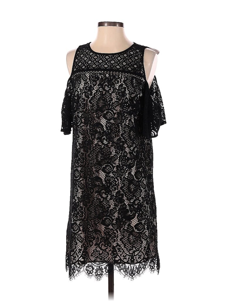 Pre-owned Ann Taylor Loft Outlet Cocktail Dress In Black