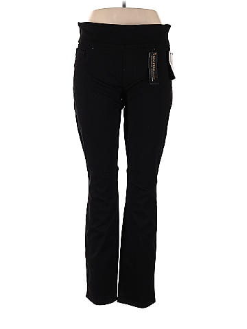 Lee Solid Black Casual Pants Size 14 - 54% off