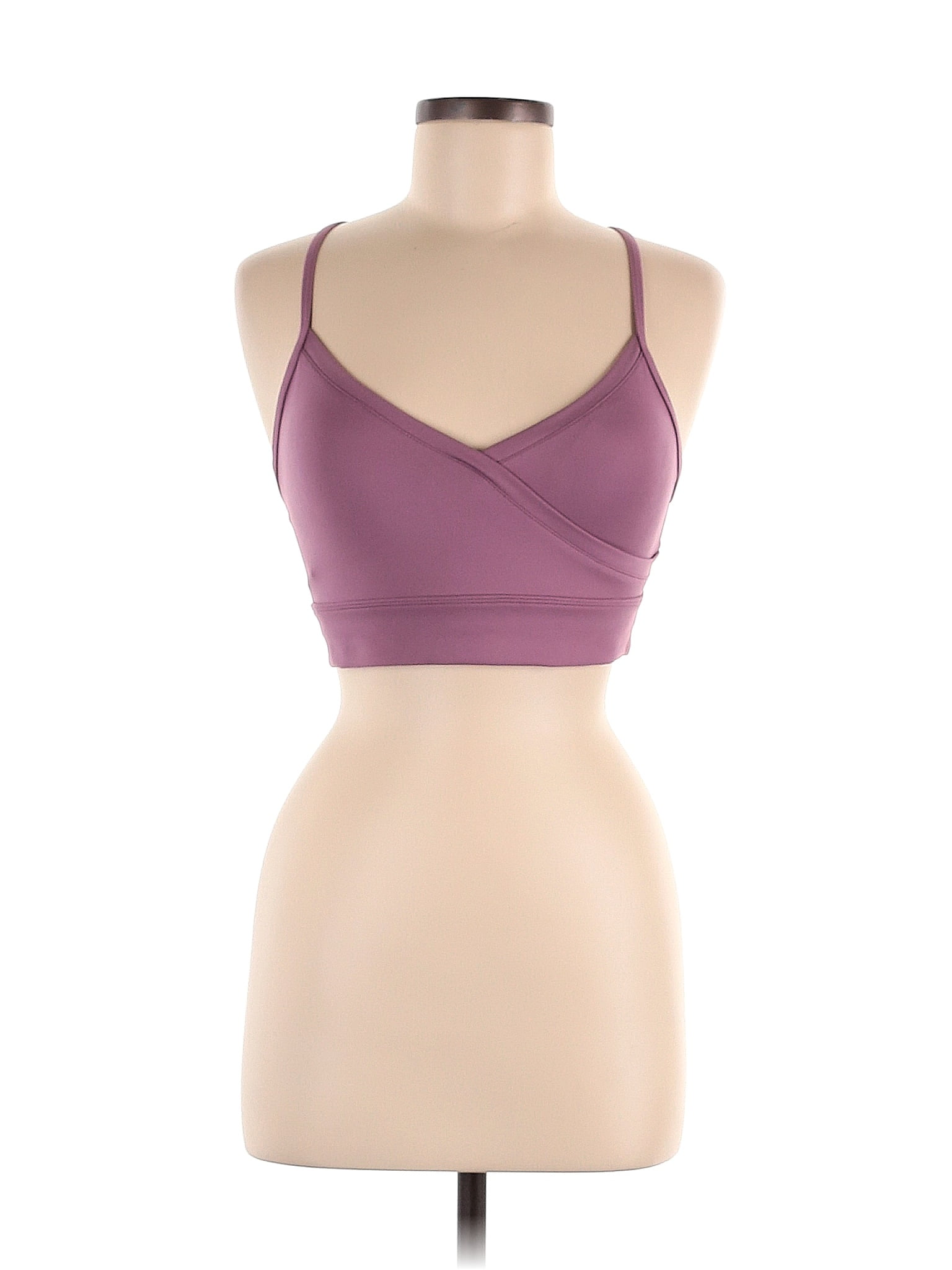 Marika Solid Purple Active Tank Size M - 60% off