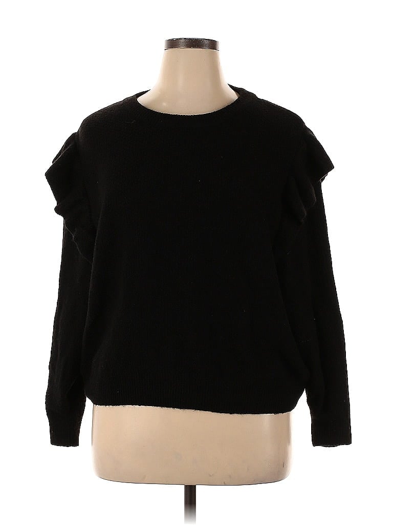 Divided by H&M Black Pullover Sweater Size XL - photo 1