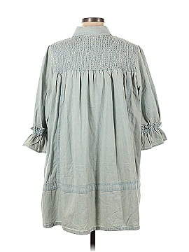 Free People 3/4 Sleeve Button-Down Shirt (view 2)