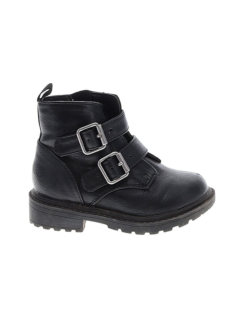 Cat & Jack Black Boots Size 6 - 32% off | ThredUp