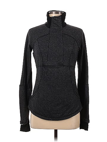Lululemon Athletica Black Sweatshirt Size 8 - 52% off