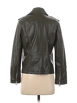 Scoop Faux Leather Jacket (view 2)