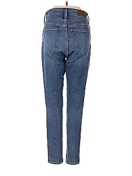 Madewell Curvy Roadtripper Supersoft Skinny Jeans in Monroe Wash: Button-Front Edition (view 2)