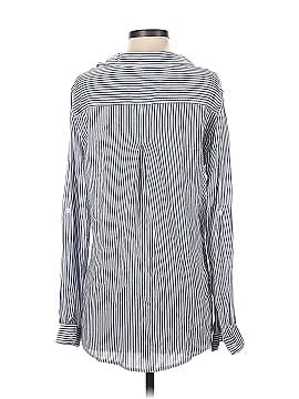Aqua Long Sleeve Button-Down Shirt (view 2)