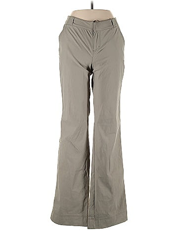 Athleta Solid Gray Casual Pants Size 10 (Tall) - 59% off