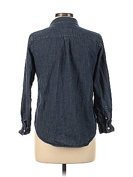 Ann Taylor LOFT Long Sleeve Button-Down Shirt (view 2)