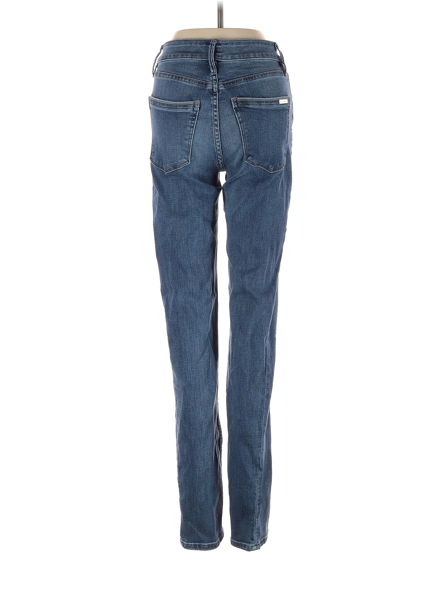 White House Black Market Solid Blue Jeans Size 00 (Tall) - 72% off