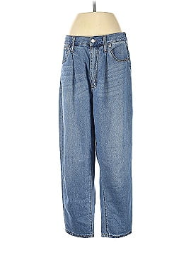 Madewell Baggy Tapered Jeans in Jewell Wash (view 1)