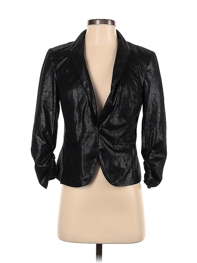 Pre-owned Inc International Concepts Jacket In Black