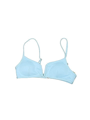 Zaful Solid Blue Swimsuit Bottoms Size M - 52% off