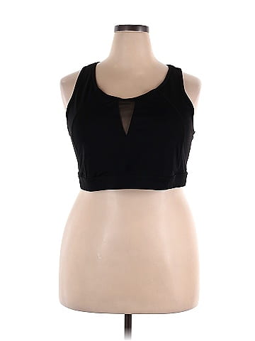 Torrid Color Block Black Sports Bra Size 3X Plus (3) (Plus) - 57% off