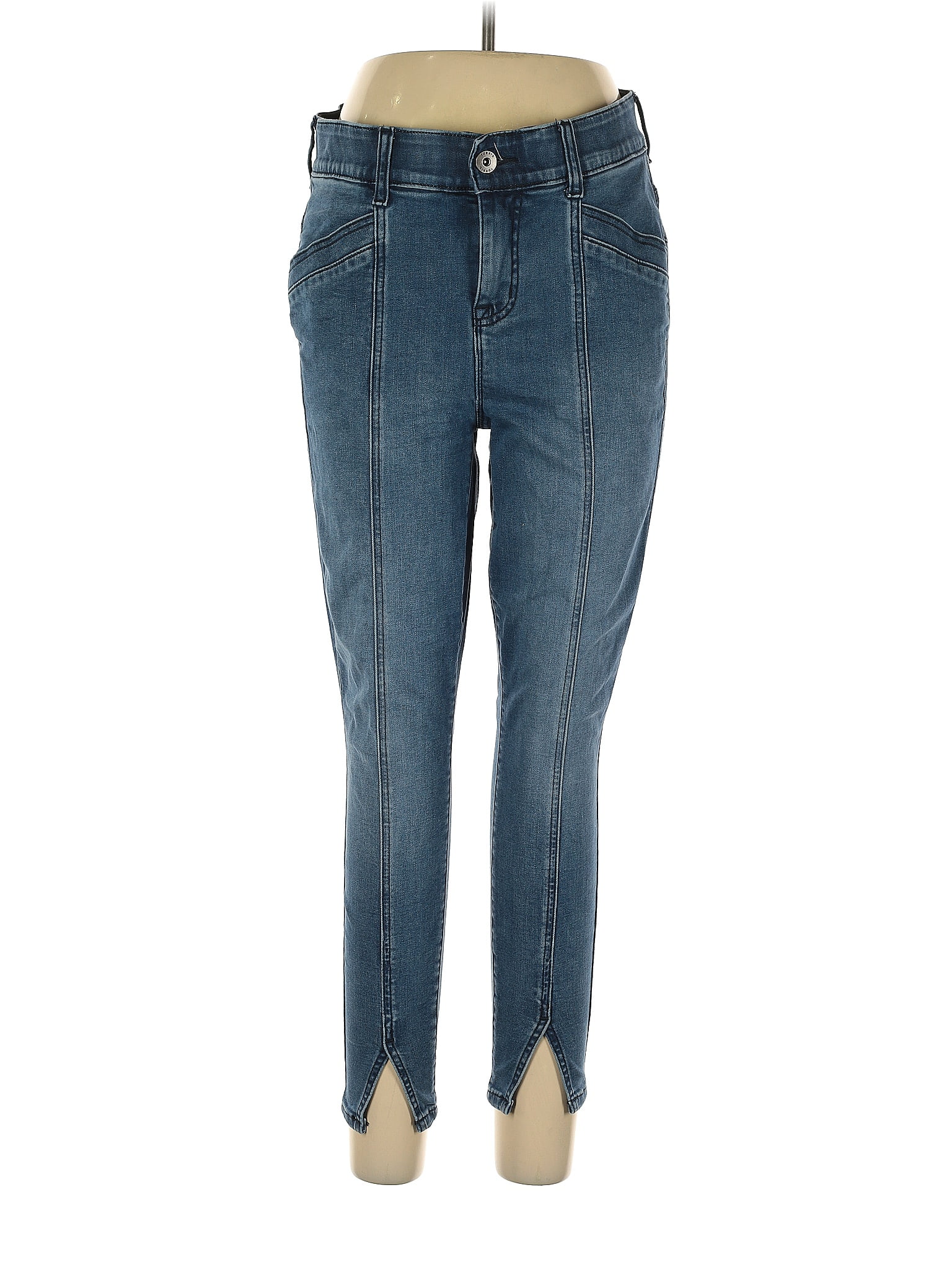 Torrid Solid Blue Jeans Size 12 (Plus) 61 off ThredUp