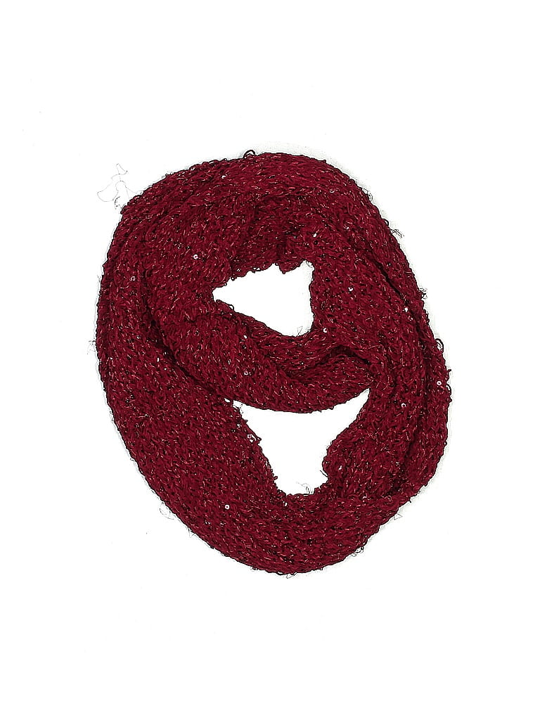 Betsey Johnson 100% Polyester Solid Maroon Burgundy Scarf One Size - 64 ...