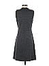 Theory Marled Solid Tweed Gray Casual Dress Size 4 - photo 2