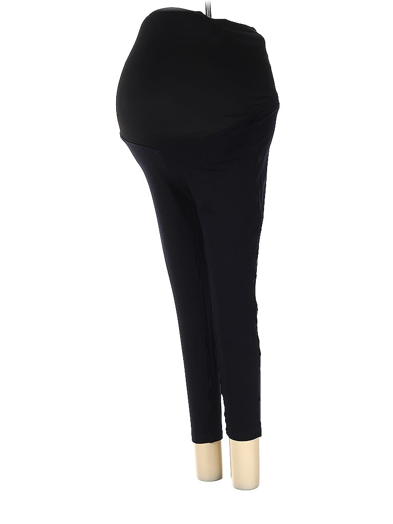 Ann Taylor LOFT Solid Black Leggings Size XS (Maternity) - 65% off