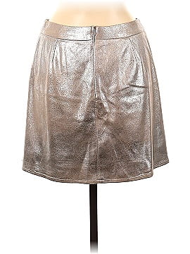 Cupcakes & Cashmere Faux Leather Skirt (view 2)