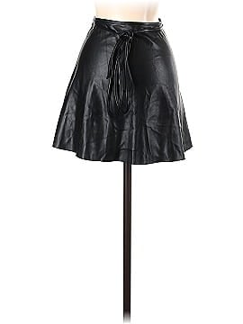 Elodie Faux Leather Skirt (view 2)