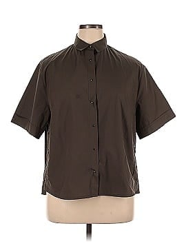 Akris Punto 3/4 Sleeve Button-Down Shirt (view 1)