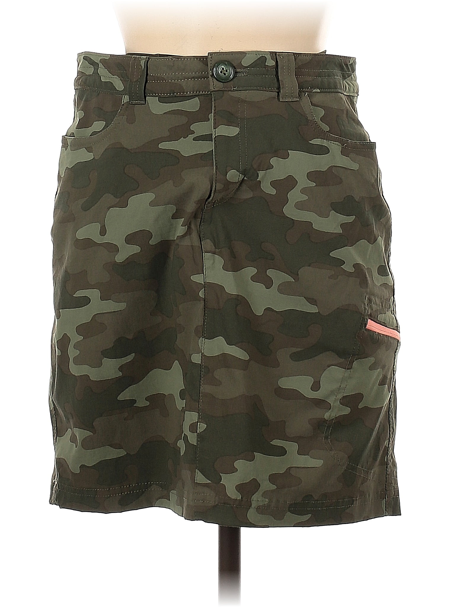 Short-jupe (skort) Eddie Bauer Camouflage Taille 14 - Poches, Stretch - Femme