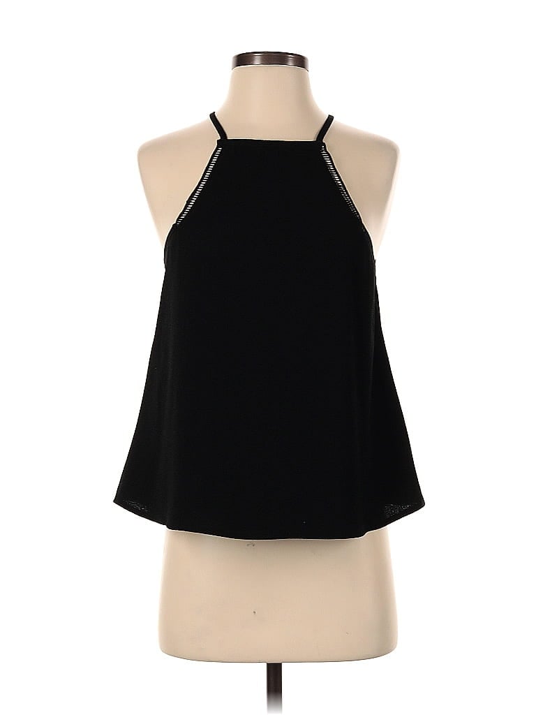 JOA Black Sleeveless Blouse Size S - photo 1