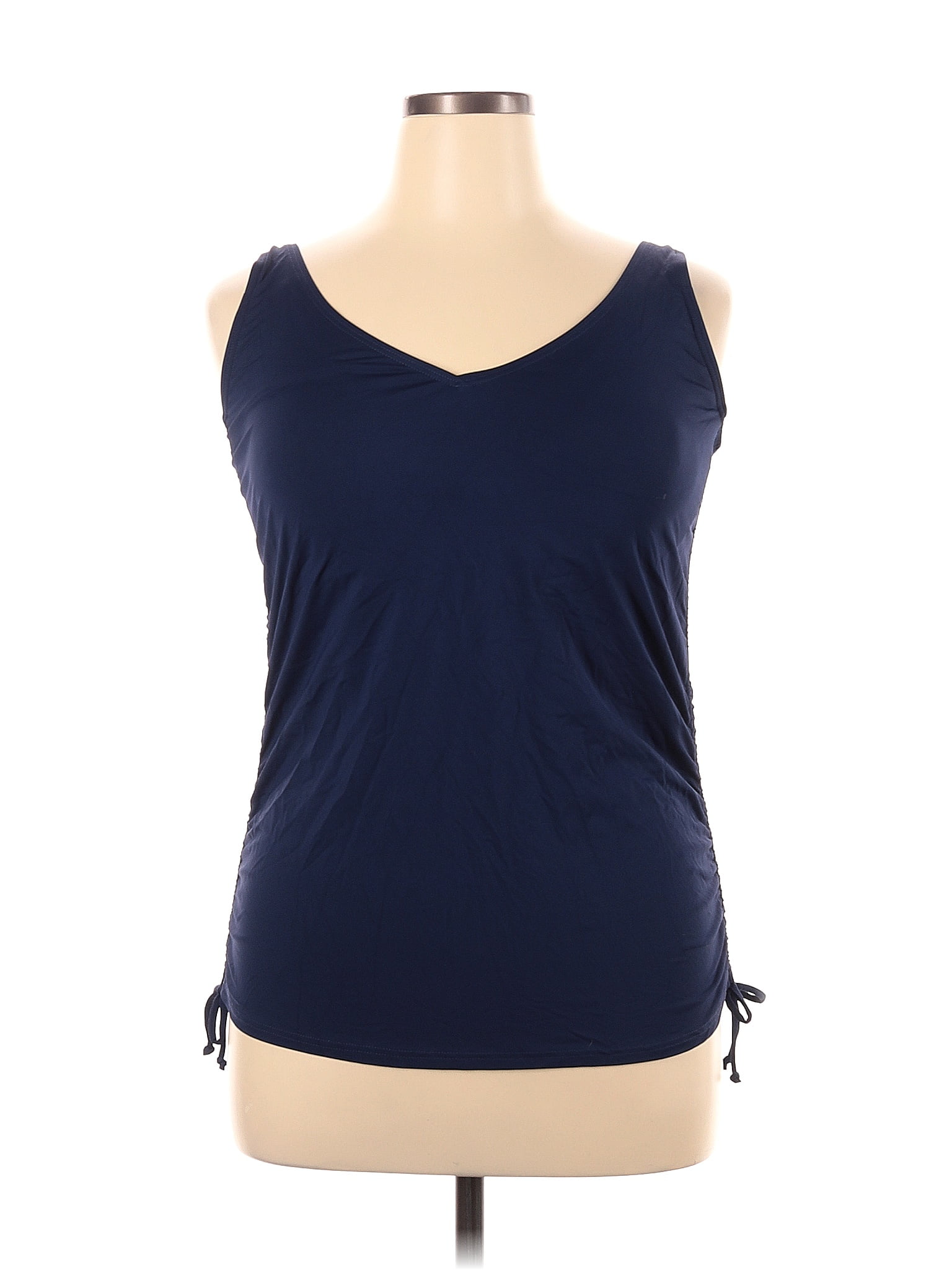 Lands' End Navy Blue Sleeveless Top Size 16 - 68% off | ThredUp