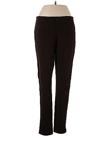 Intro Love Solid Brown Leggings Size L - 68% off