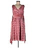 Adrianna Papell Pink Casual Dress Size 10 - photo 1