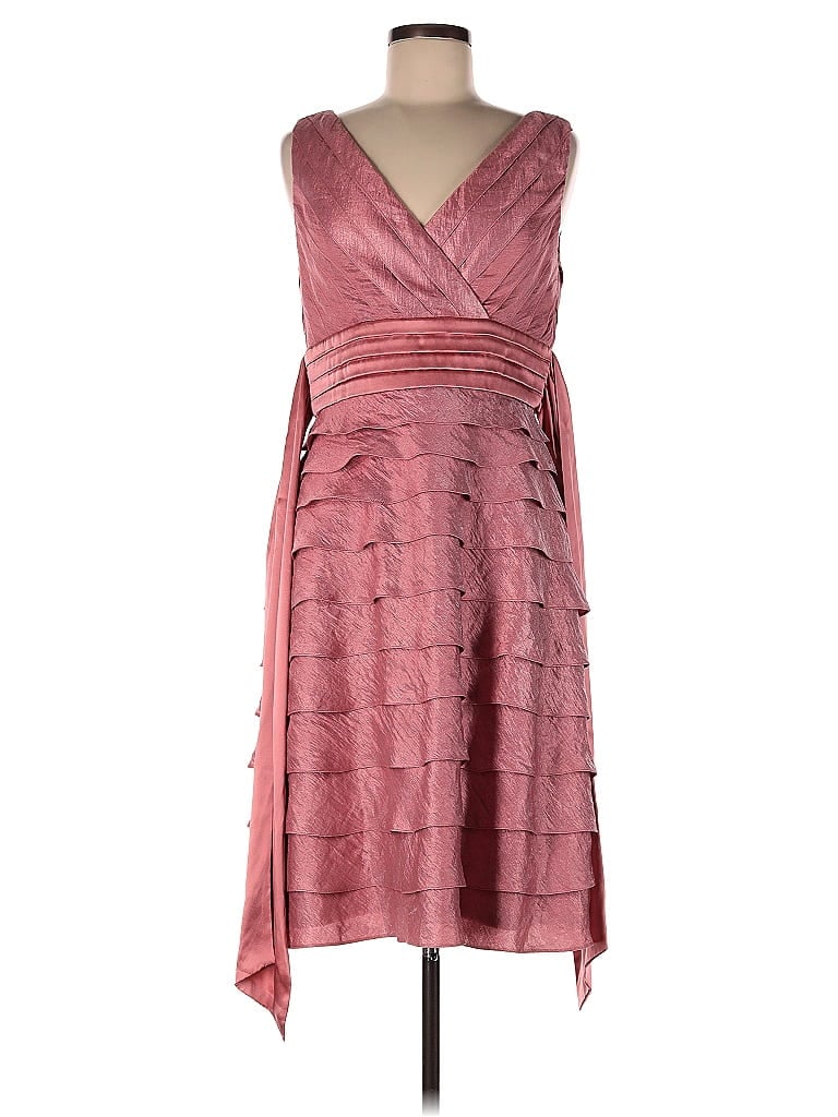 Adrianna Papell Pink Casual Dress Size 10 - photo 1