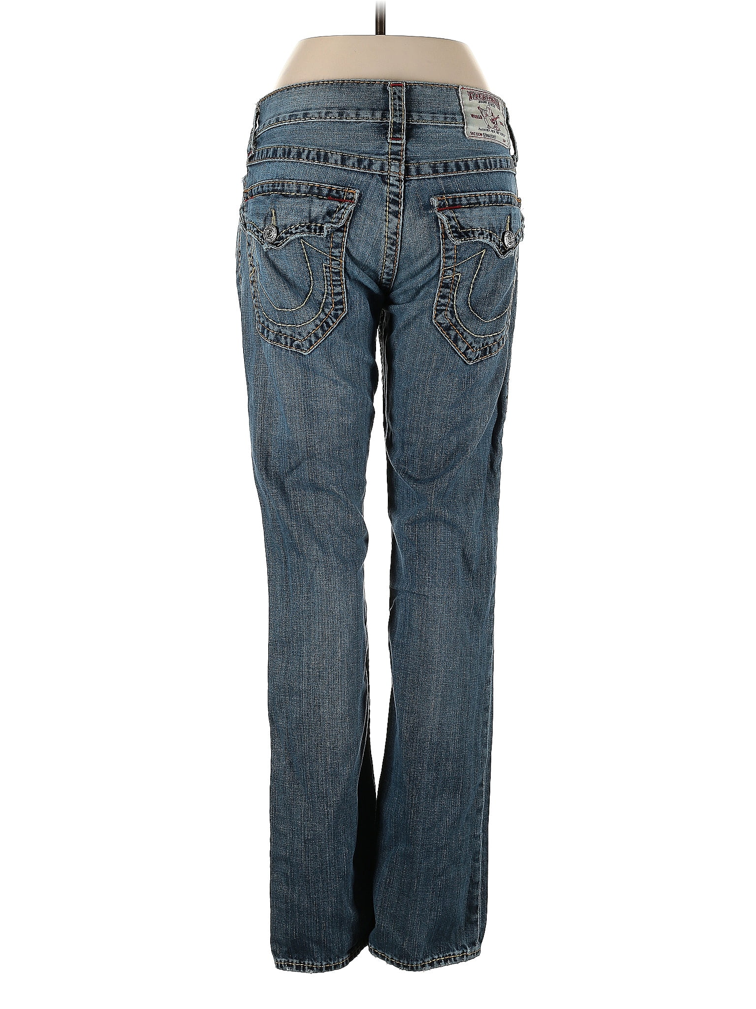 Lucky Brand 100% Cotton Solid Blue Jeans 31 Waist - 66% off