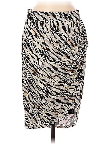 Torrid Zebra Print Multi Color Ivory Formal Skirt Size Med Plus (00) (Plus)  - 61% off