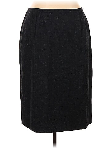 Kasper faux suede outlet skirt