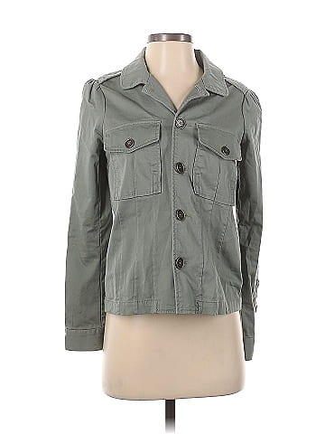 Marc by Marc Jacobs 100% Spandex Solid Gray Jacket Size XS - 77