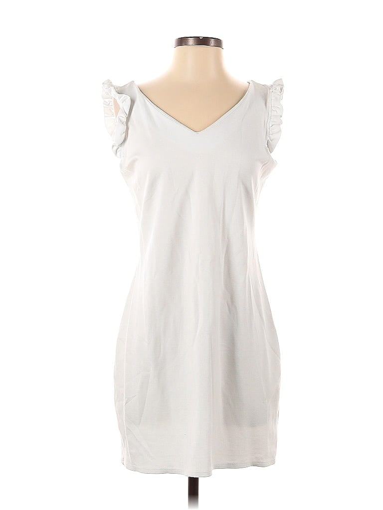 Jude Connally White Casual Dress Size S - photo 1