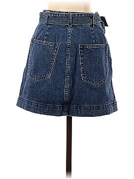 We the Free Denim Skirt (view 2)