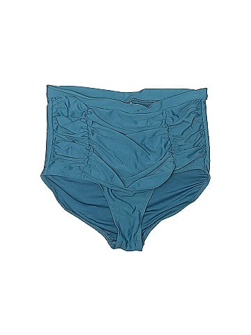 Shapermint Solid Teal Swimsuit Bottoms Size XL - 68% off
