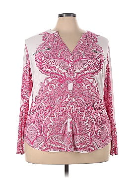 INC International Concepts Long Sleeve Blouse (view 1)