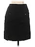 Chadwicks 100% Polyester Solid Black Casual Skirt Size 2 (petite) - photo 2