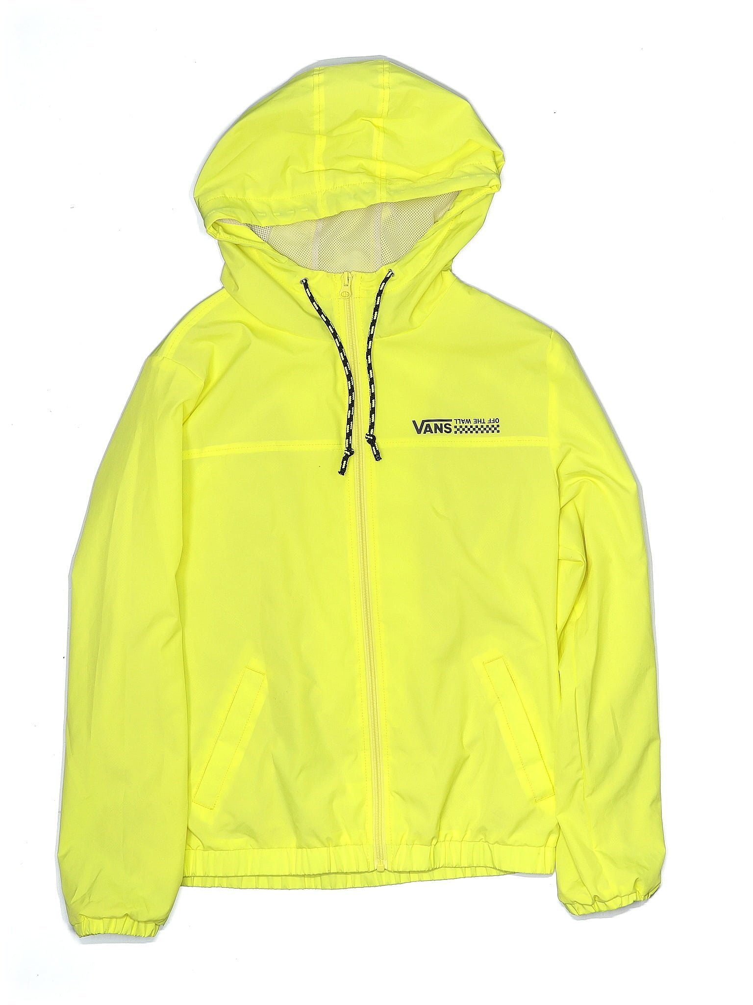 Vans store yellow windbreaker