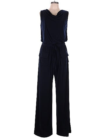 Vince camuto store navy blue jumpsuit