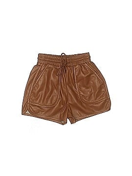 Joie Faux Leather Shorts (view 1)