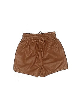 Joie Faux Leather Shorts (view 2)