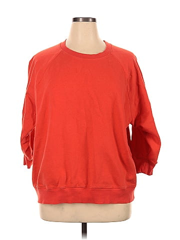 Old navy hot sale red sweatshirt