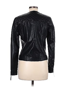 Topshop Leather Jacket (view 2)